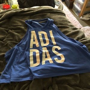 ADIDAS BLUE TOP